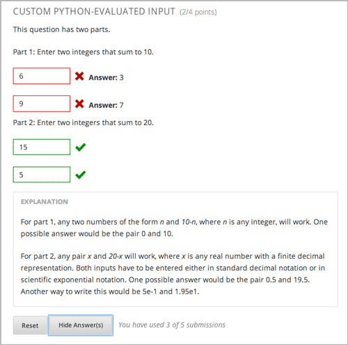 An image of a write-your-own-grader problem.